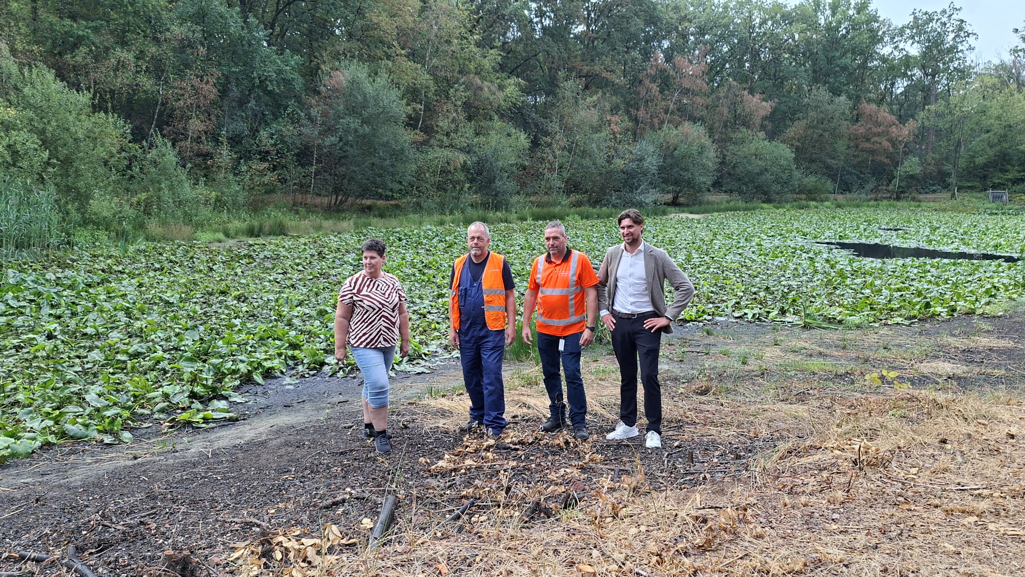 Dankzij de groendienst kan heel Putte weer genieten van de Eendenvijver