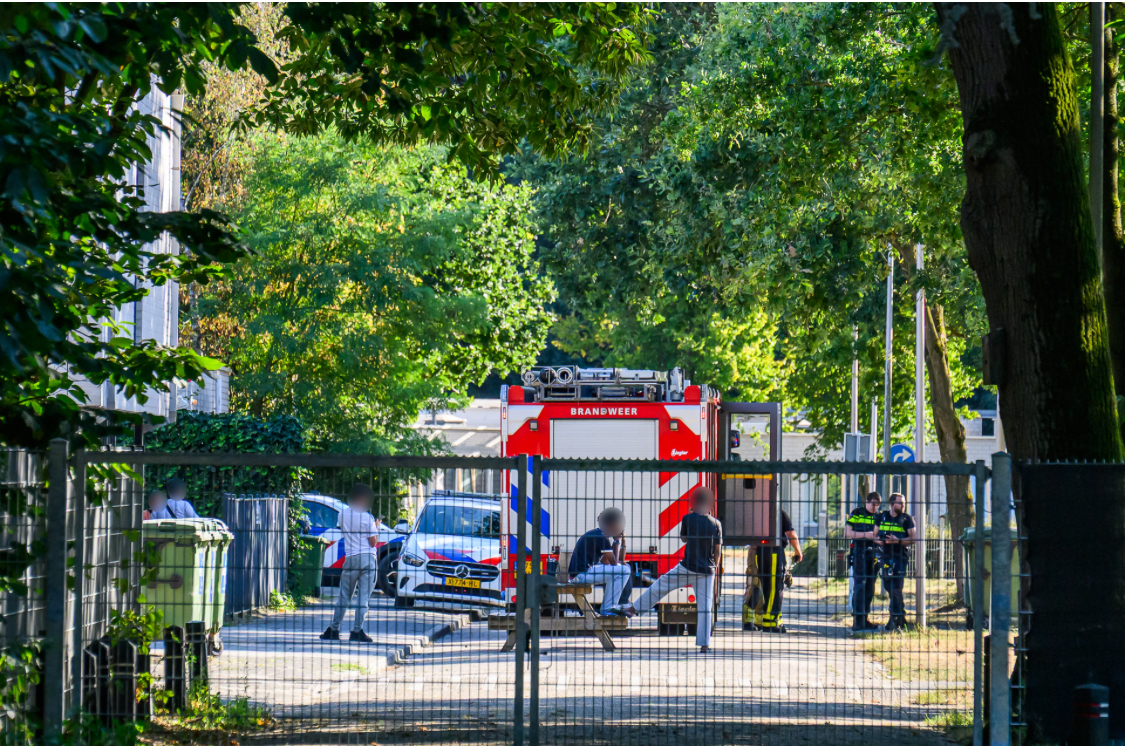 Brand in asielzoekerscentrum Rijsbergen