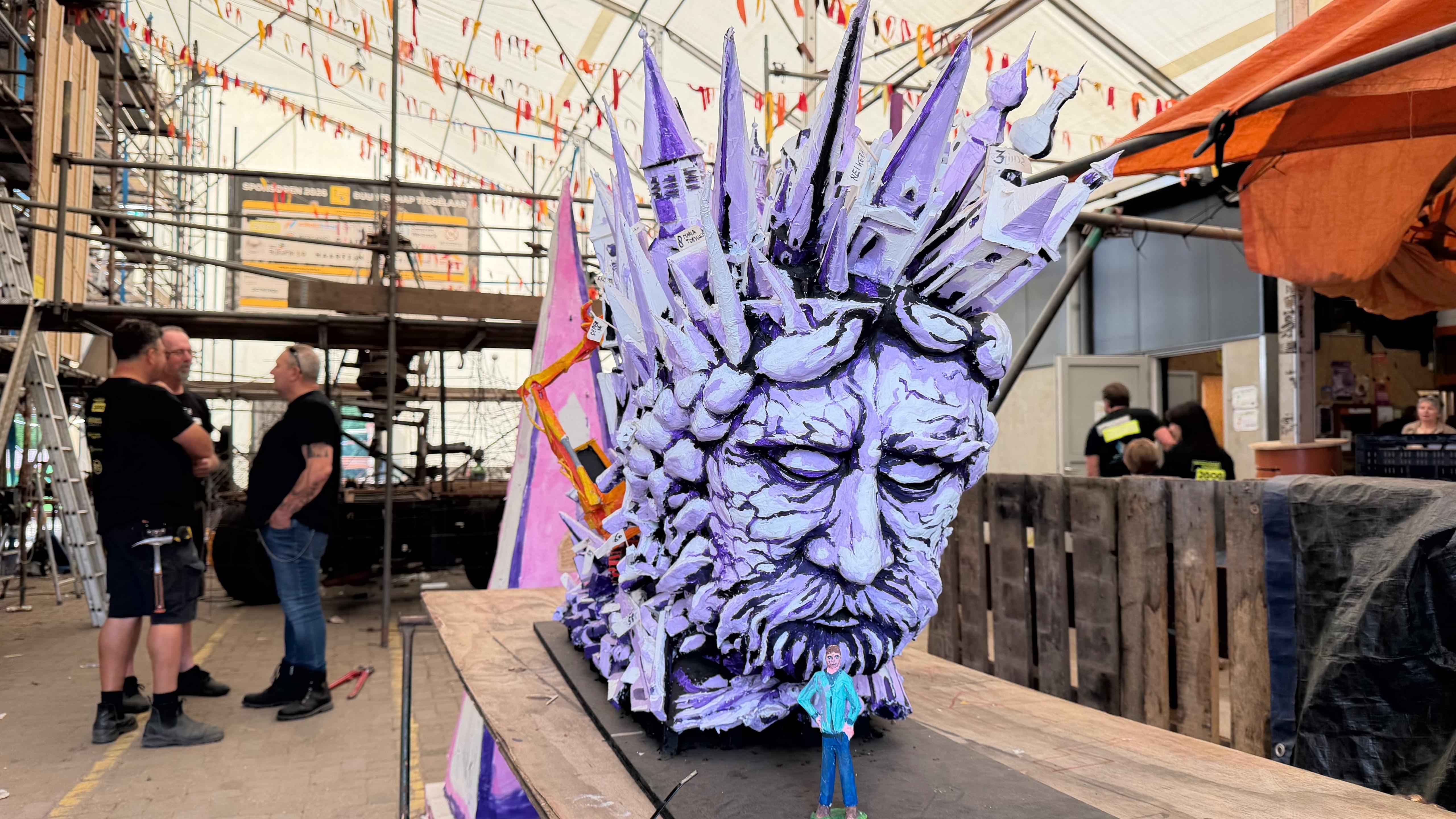 Maquette Buurtschap Tiggelaar Corso Zundert 2026