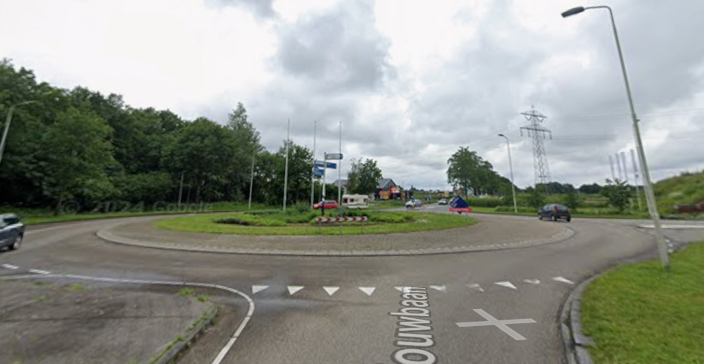 Verkeershinder vanuit Roosendaal richting Wouw door werkzaamheden aan rotonde
