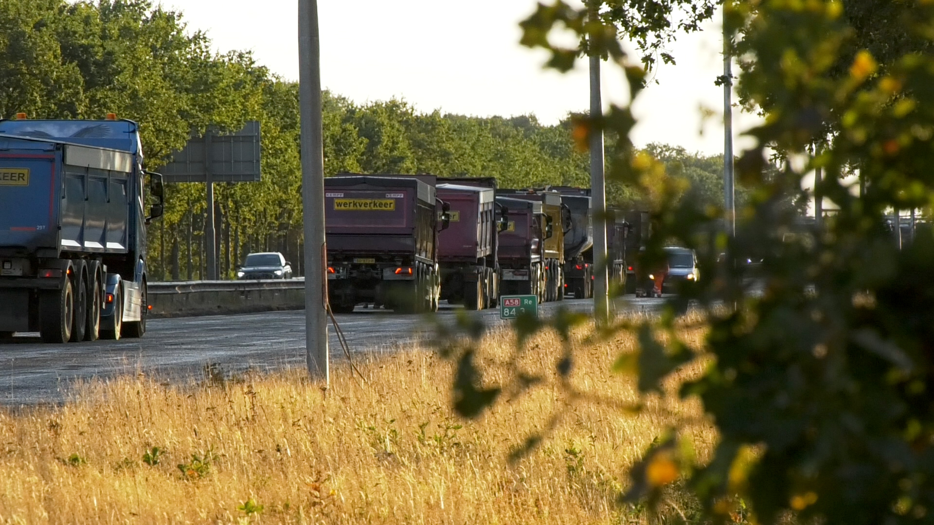 Werkzaamheden A58 snelweg rijkswaterstaat nieuws