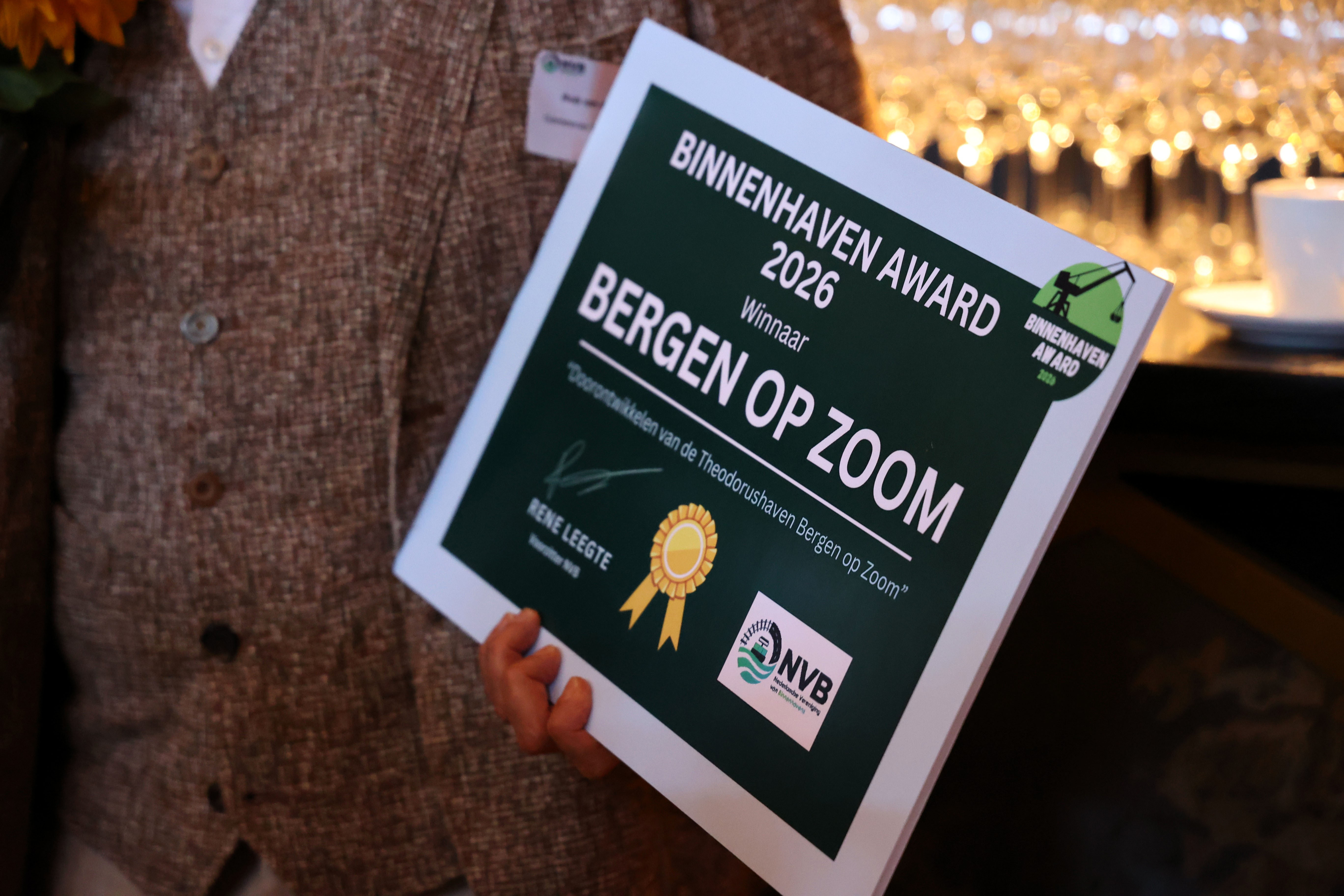 Theodorushaven wint Binnenhaven Award: ‘Prachtige erkenning voor alle inspanningen’