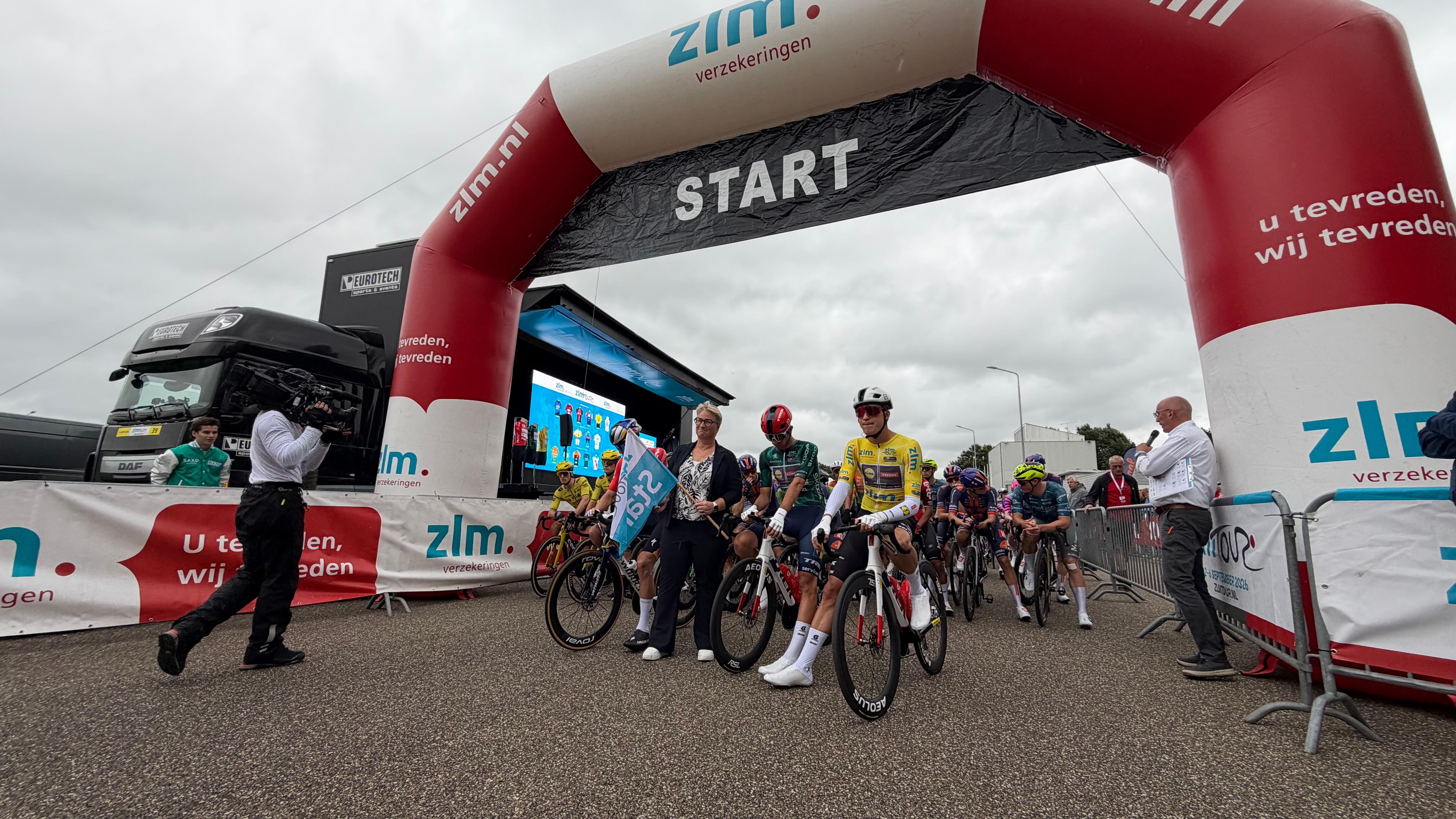 Derde etappe ZLM Tour voelt als thuiswedstrijd: ‘Ken de weg op m’n duimpje’