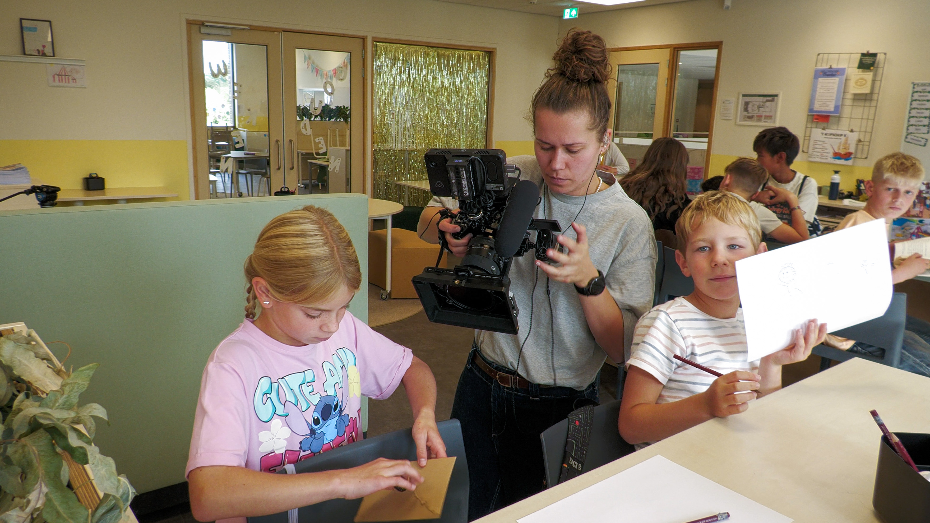 Basisschool verandert in filmset voor Het Geheim van Kortendijk