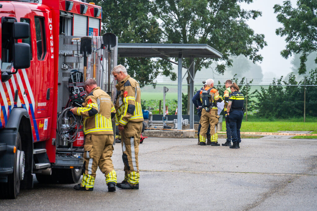 Ruwe aardolie gelekt bij pompstation in Hoeven
